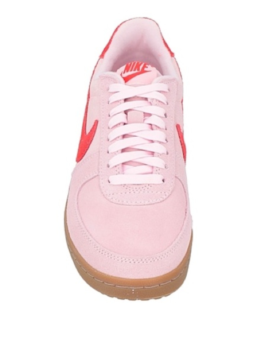 NEW Nike Pink and Coral Suede Women's Sneakers - Picture 4 of 16